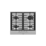 Bosch NGM3450UC 24" 300 Series Gas Cooktop with 4 Sealed Burners, FlameSafe Thermocouple Sensing Device and Continuous Cast Iron Grates in Stainless Steel