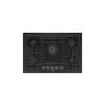 Bosch NGM8049UC 30" 800 Series Gas Cooktop with 5 Sealed Burners, FlameSelect, ADA Compliant, Dishwasher Safe Continuous Gates and OptiSim Burner (Black)