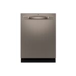 GE GDP670SMVES 24" Built-In Fully Integrated Dishwasher with 16 Place Settings, Stainless Steel Tub, ENERGY STAR Rated, and 3rd Rack (Slate)