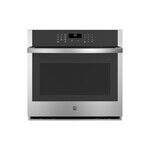 GE JTS3000SNSS 30" Smart Built-In Single Wall Oven with 5 cu. ft. Total Capacity, Self-Clean with Optional Steam Clean and Hidden Bake Element (Stainless Steel)