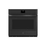 GE JTS5000DVBB 30" Smart Built-In Convection Single Wall Oven with 5 cu. ft. Total Capacity, True European Convection and No Preheat Air Fry (Black)