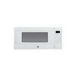 GE Profile PEM31DFWW 24" Countertop Microwave Oven with 1.1 cu. ft. Capacity, 10 Power Levels, 800 Cooking Watts  (White)