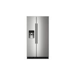 Maytag MRSF4036PZ 36" Side-by-Side Refrigerator with 25 cu. ft. Storage Capacity, Frameless Glass Shelves, LED Lighting, Advanced Defrost (Fingerprint Resistant Stainless Steel)