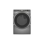 Whirlpool WGD6720RR 27" Gas Dryer with 7.4 cu. ft. Capacity, Steam Fresh Cycle, AI Intelligent, Wrinkle Control Cycle, Voice Control, Air Flow Detection (Radiant Silver)