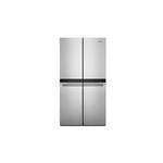 Whirlpool WRQA59CNKZ 36" Wide French Door Refrigerator with 19.4 cu. ft. Capacity, Flexible ice bin, Gallon door bins in Fingerprint-Resistant Stainless Steel