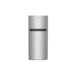 Whirlpool WRTX5028PM 28" Top Freezer Refrigerator with 16.3 cu. ft. Total Capacity, LED Interior Lighting, Flexi-Slide Bin, Electronic Temperature Control and Adjustable Glass Shelves (Stainless Steel)